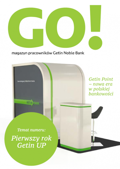 Magazyn „GO!” Getin Noble Banku jednym z najlepszych biuletynów firmowych roku
