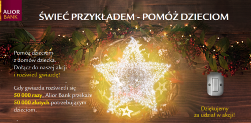 Świeć przykładem – pomóż dzieciom