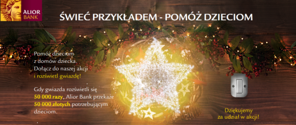 Świeć przykładem – pomóż dzieciom