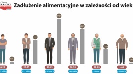 Z opaską za alimenty - 10,5 miliarda złotych długów BIZNES, Finanse - Już w trzech województwach: mazowieckim, śląskim i dolnośląskim długi alimentacyjne przekroczyły miliard złotych.