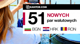 51 nowych par z walutami bałkańskimi w Rkantor.com