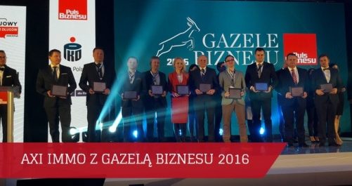 AXI IMMO z Gazelą Biznesu 2016