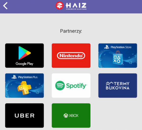 Mobilna platforma m-commerce otwarta w bankowej aplikacji HAIZ