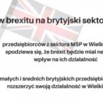 Wpływ brexitu na brytyjski sektor MŚP