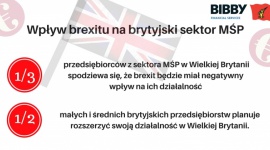 Wpływ brexitu na brytyjski sektor MŚP BIZNES, Finanse - Prawie 1/3 przedsiębiorców z sektora MŚP w Wielkiej Brytanii spodziewa się, że brexit będzie miał negatywny wpływ na ich działalność.