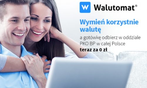 Nowości na urodziny serwisu wymiany walut. Euro w gotówce. Prosto z Internetu