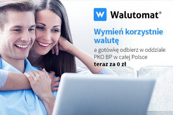 Nowości na urodziny serwisu wymiany walut. Euro w gotówce. Prosto z Internetu