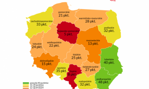 Wskaźnik rzetelności polskich przedsiębiorstw – najuczciwsi na wschodzie i połud