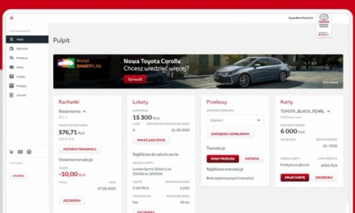 Nowa bankowość internetowa oraz sposób autoryzacji transakcji w Toyota Bank
