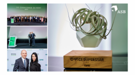 Biuro ASB najlepszym biurem w Polsce BIZNES, Finanse - Warszawskie biuro firmy ASB Poland, zostało uznane za najlepsze w kategorii BPO/SSC w rankingu Office Superstar 2019, organizowanym przez CBRE.