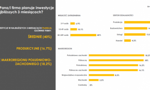 Średnie firmy chcą inwestować, mikro wolą nie ryzykować