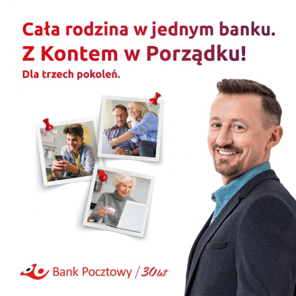 Bank Pocztowy wprowadza od 1 czerwca Konto w Porządku