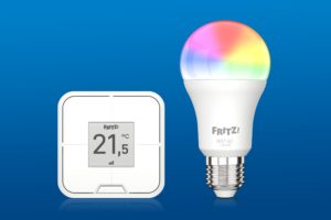inteligentna żarówka LED oraz wielofunkcyjny przycisk z wyświetlaczem e-papier