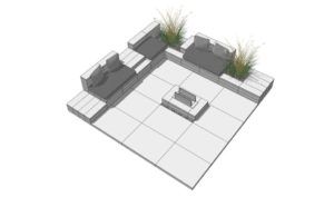 Niesztampowe pomysły na strefę relaksu w ogrodzie – Meble ogrodowe z betonowych prefabrykatów.