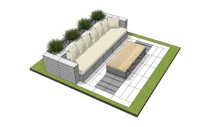 Niesztampowe pomysły na strefę relaksu w ogrodzie – Meble ogrodowe z betonowych prefabrykatów.