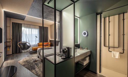 Novotel, hotelowa marka Accor wprowadza jednolity miks niestandardowych stylów wystroju wnętrz aby zaprezentować nową wizję współczesnego stylu XXI wieku