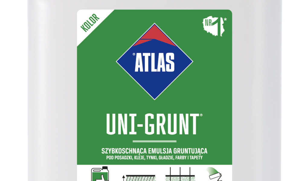 ATLAS UNI GRUNT KOLOR – doskonała jakość w nowej odsłonie